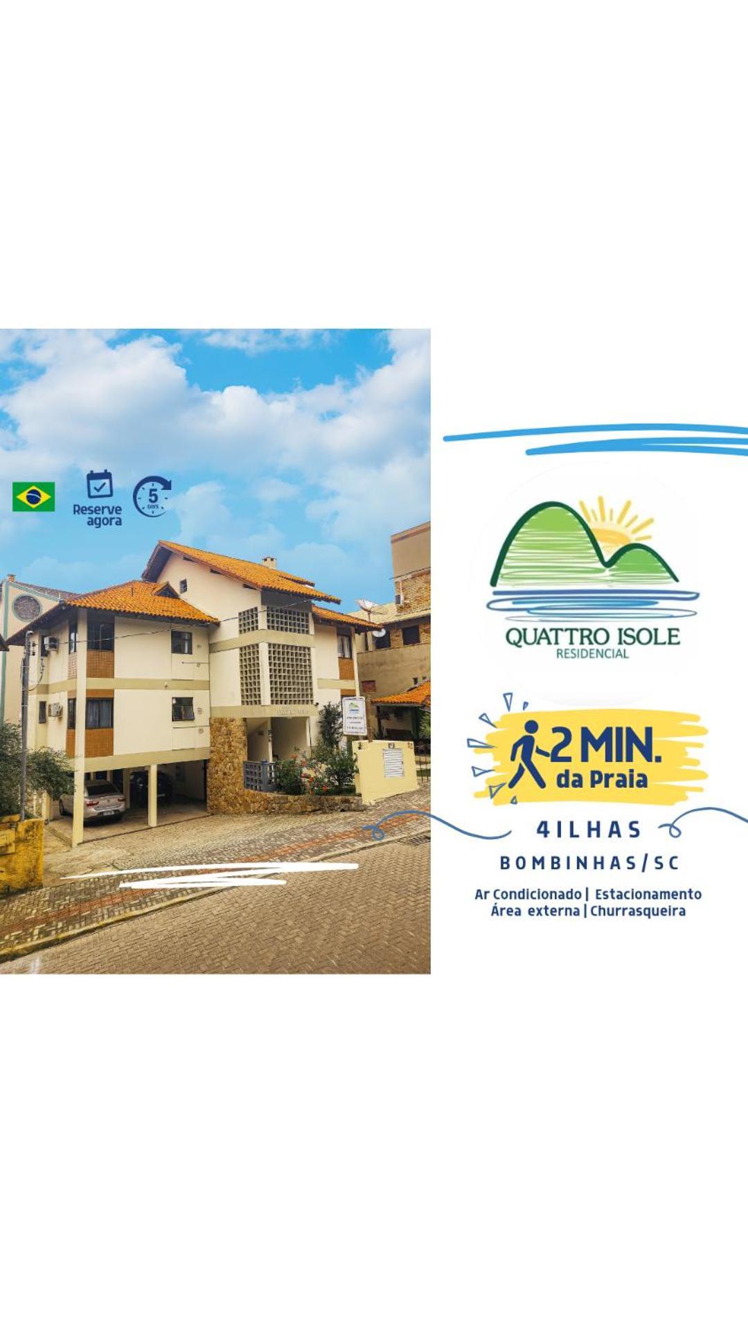 Apartmán Quattro Isole Residencial Bombinhas Exteriér fotografie